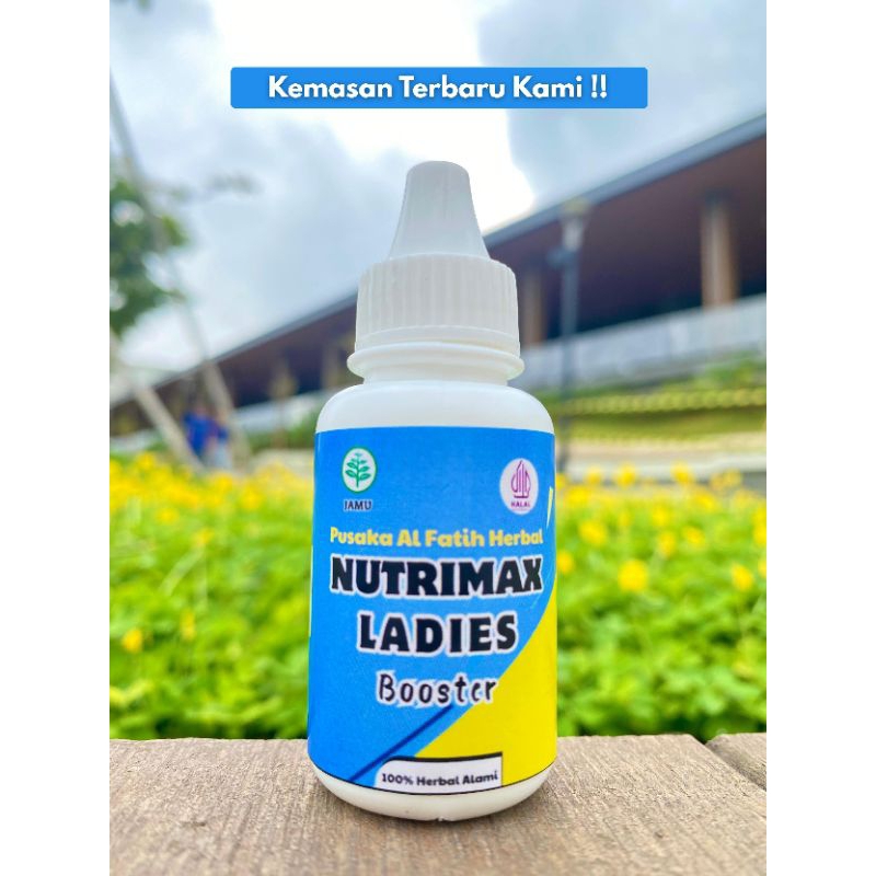 Herbal Alami Nutrimax Ladies Booster Kemasan 30ml
