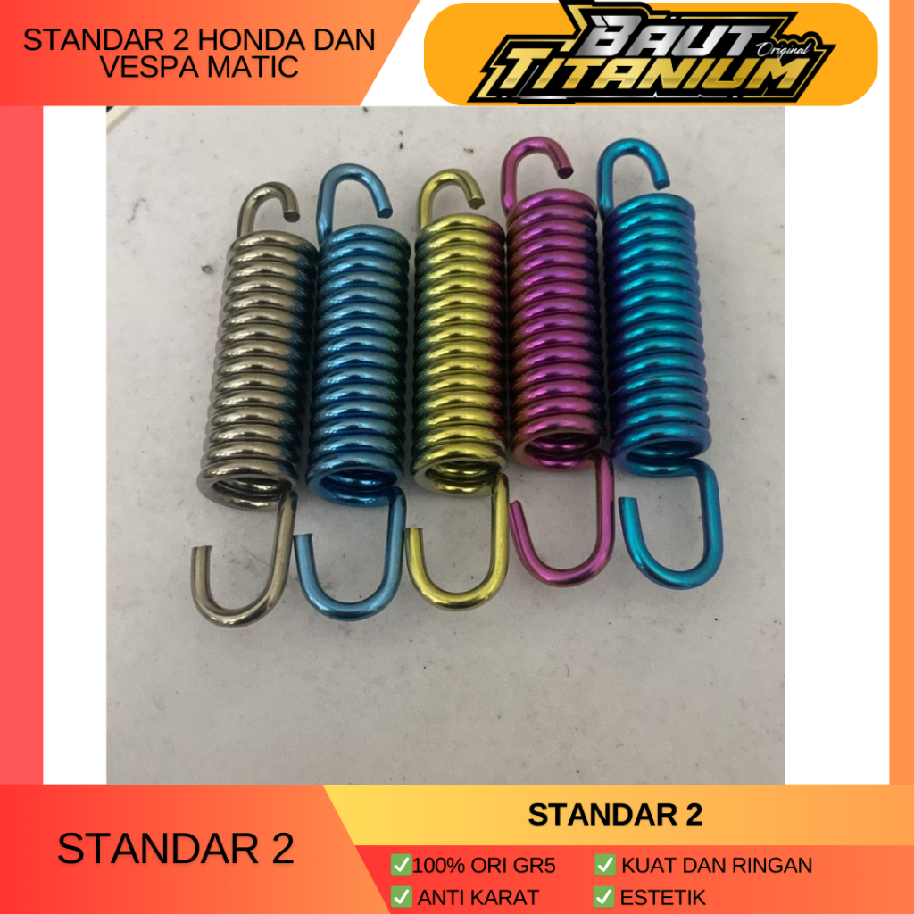 Per Titanium Standar 2 Honda Dan Vespa Matic
