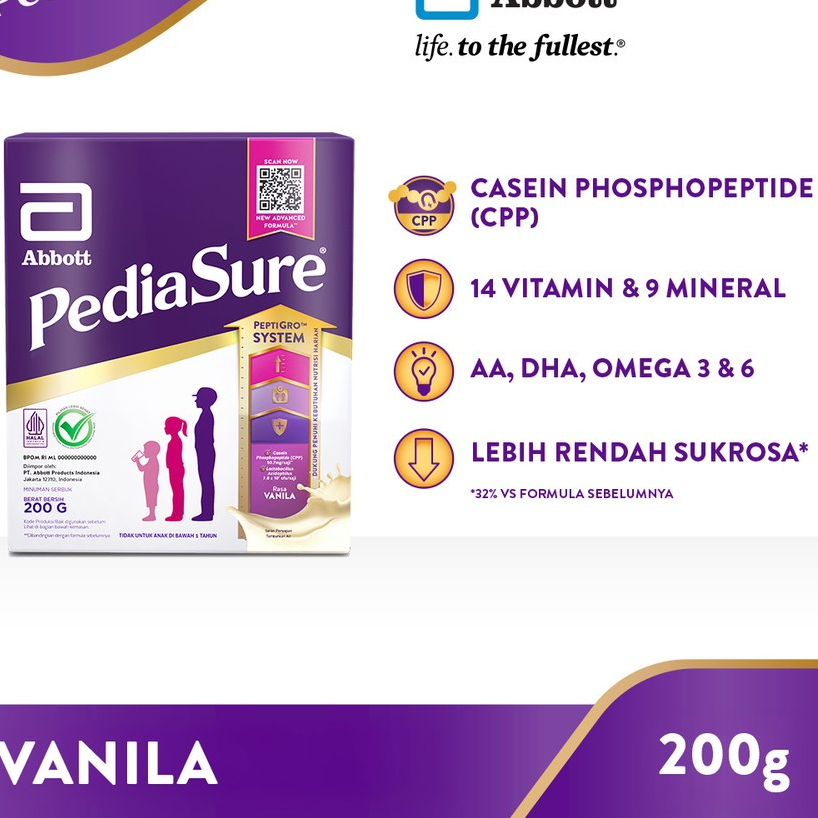 

PediaSure Vanila 200 g (1-10th)