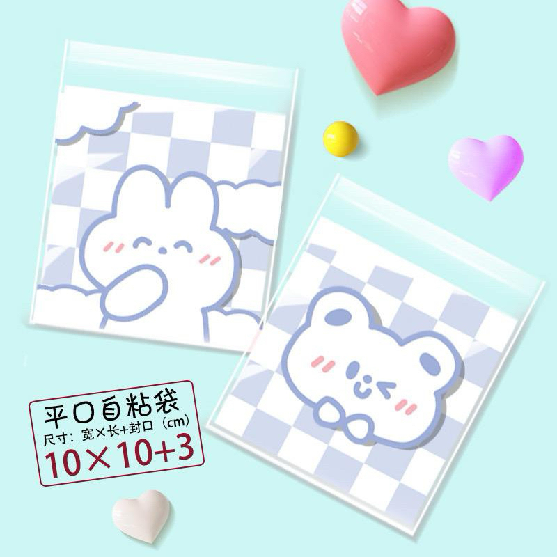 

kemasaan plastik cookies, plastik Roti bermacam motif yang lucu dan gemes 100pcs