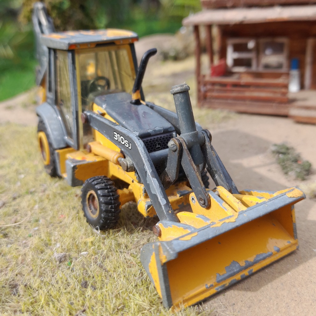 ertl John deere multi loader JUNK ROSOk