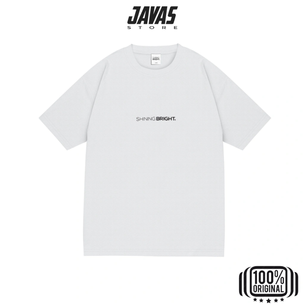 [HOT] Kaos Shining Bright Original Tshirt 124 Baju Lengan Pendek