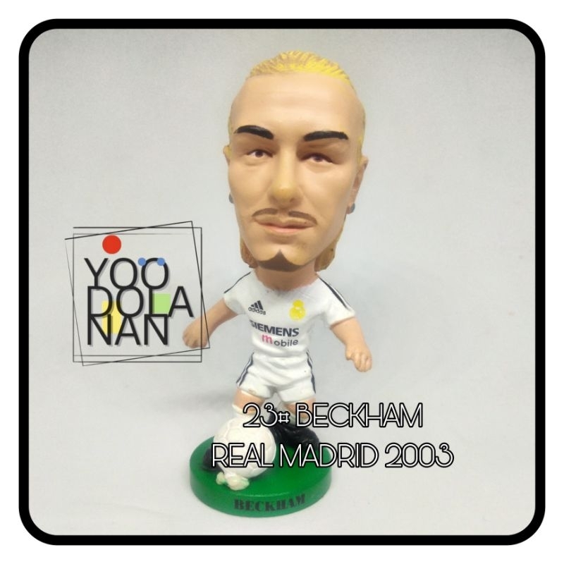 23# BECKHAM - REAL MADRID 2003 FORWARD SPORTS CORINTHIAN FIGURE PEMAIN BOLA