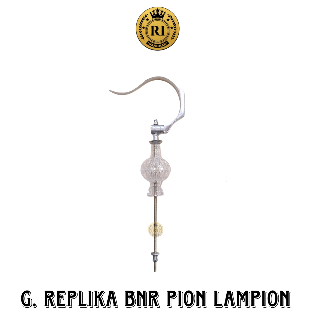 Gantungan Sangkar Lipat Replika BNR Pion Lampion