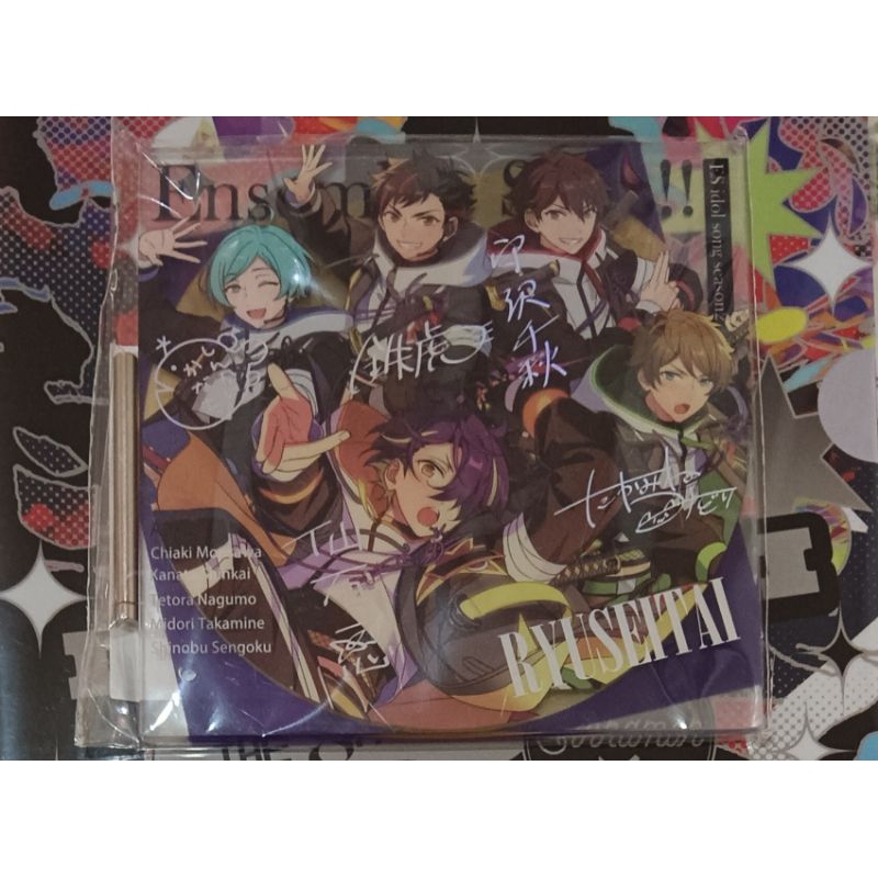 ryuseitai acrylic standee , sengoku shinobu nagumo tetora takamine midori morisawa chiaki shinkai ka