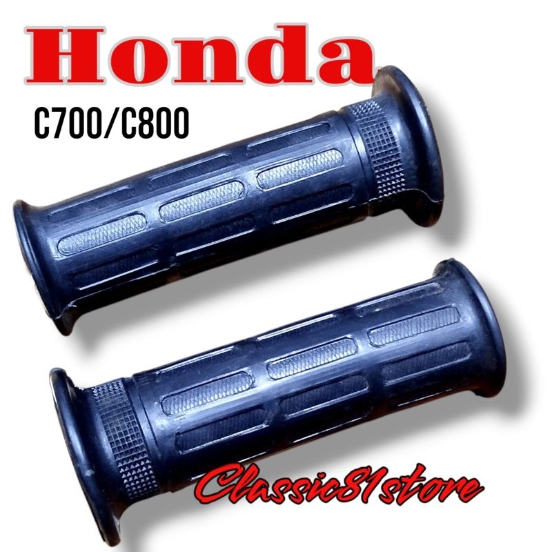 HAND GRIP HANDPAD HONDA C700 /C800 SUPERCUP SET KIRI DAN KANAN