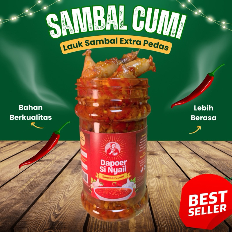 

Sambal Satuan Dapoer si Nyaii - 130gr (Bebas Pilih Varian)