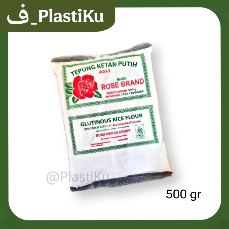 

Tepung KETAN Putih Rose Brand Kemasan 500gr 1 Pack