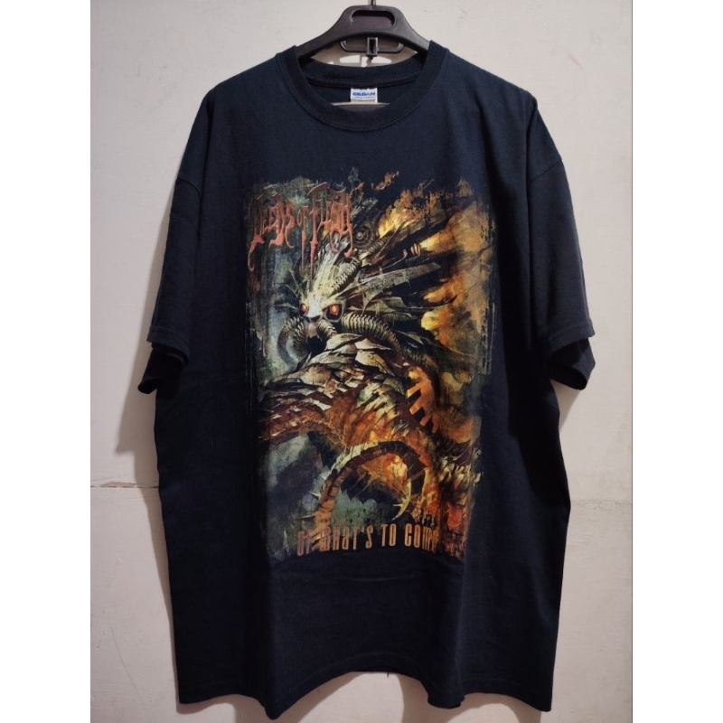 Tshirt Band Official Kaos Band Deeds Of Flesh - Of Whats To Come