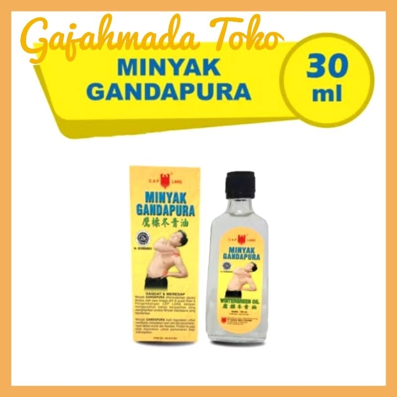 Cap Lang Minyak Gandapura 30ml Minyak Gosok Oles Minyak Kesehatan - Obat Gosok Caplang