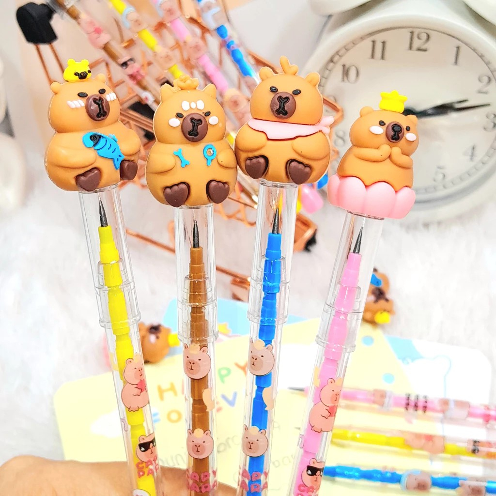 

Pensil Susun Capybara Hewan Lucu Imut