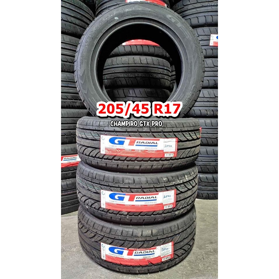 Ban ring 17 205 45 Ban Mobil GT Radial CHAMPIRO GTX PRO 205/45 R17