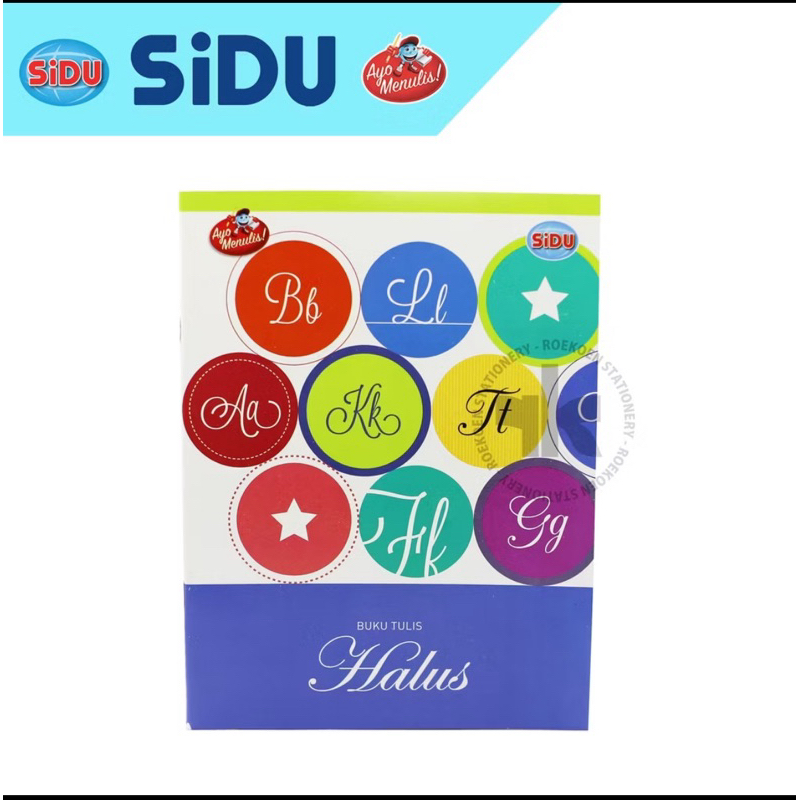 

Sidu Buku Tulis 38 Halus - Garis 3 (EB 38 HLS N)