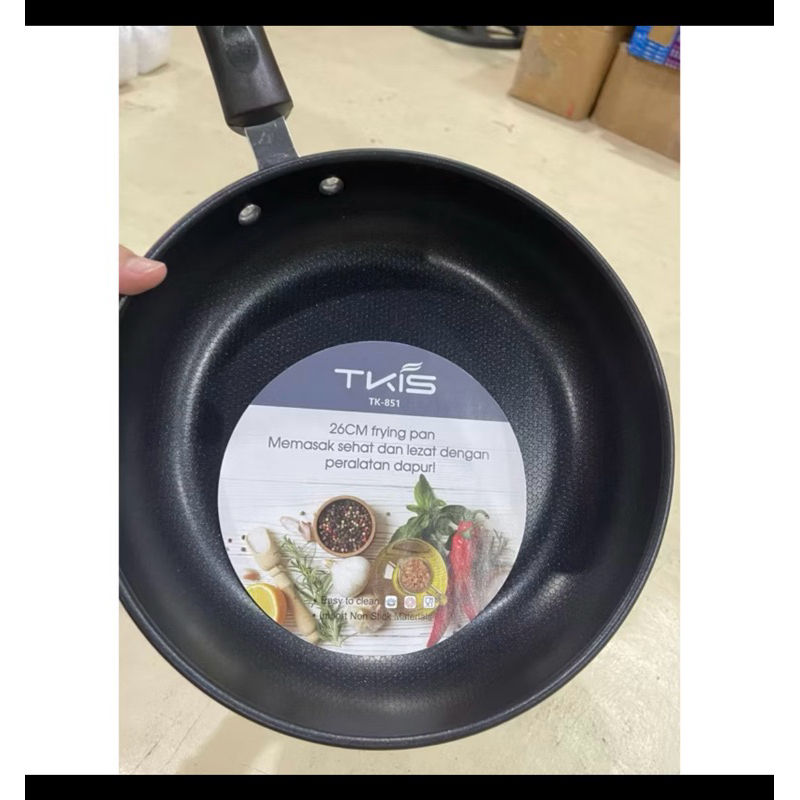 TKIS Frypan 26 Cm Wajan Panci Penggorengan Anti Lengket