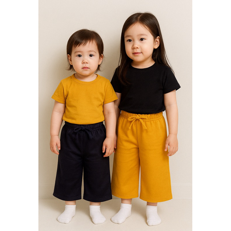 Celana Kulot Anak Perempuan Bahan Scuba Usia 2-6 Tahun – Kulot Anak Cewek Modis Kekinian”