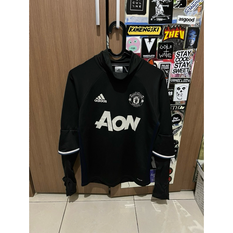 Jersey Adidas Manchester United Training Top Black