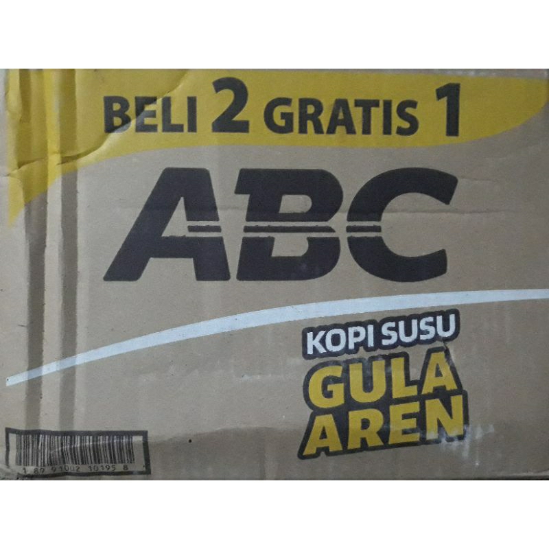 

Abc Kopi Susu Gula Aren Kartonan Isi 12 Renteng
