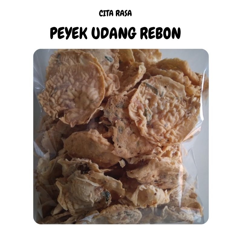 

REMPEYEK UDANG REBON RENYAH KHAS PONTIANAK 1KG