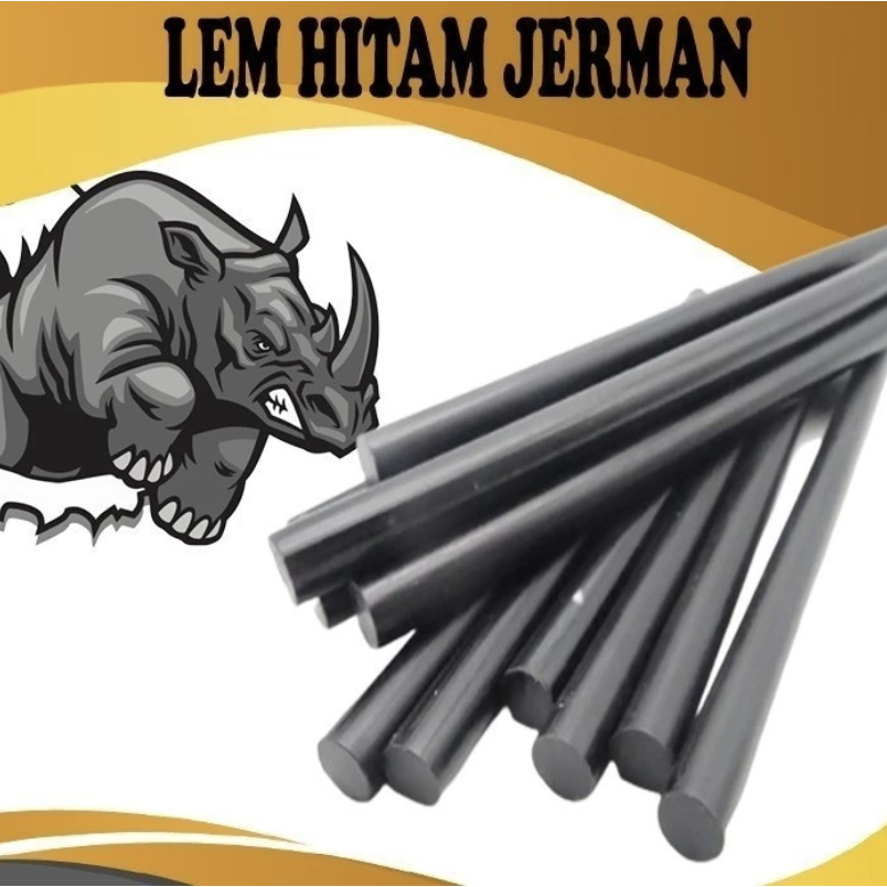 Lem Bakar Hitam Jerman Kuat Anti Bocor Lem Tembak Glue Gun Hitam Lem Multifungsi Gm88