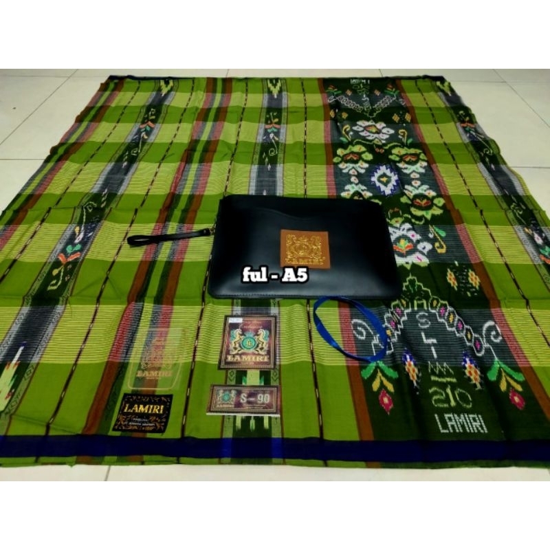 Sarung LAMIRI Full Sutra Motif MGT Jentik Liris Mix