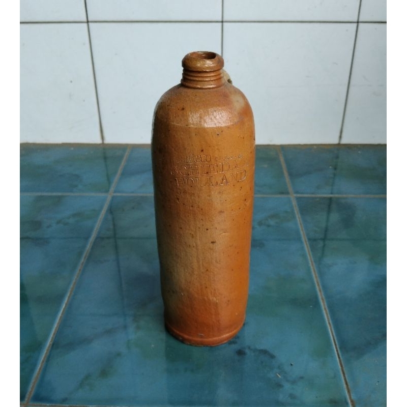 Botol antik keramik holland botle classic holland botol jadul keramik holland