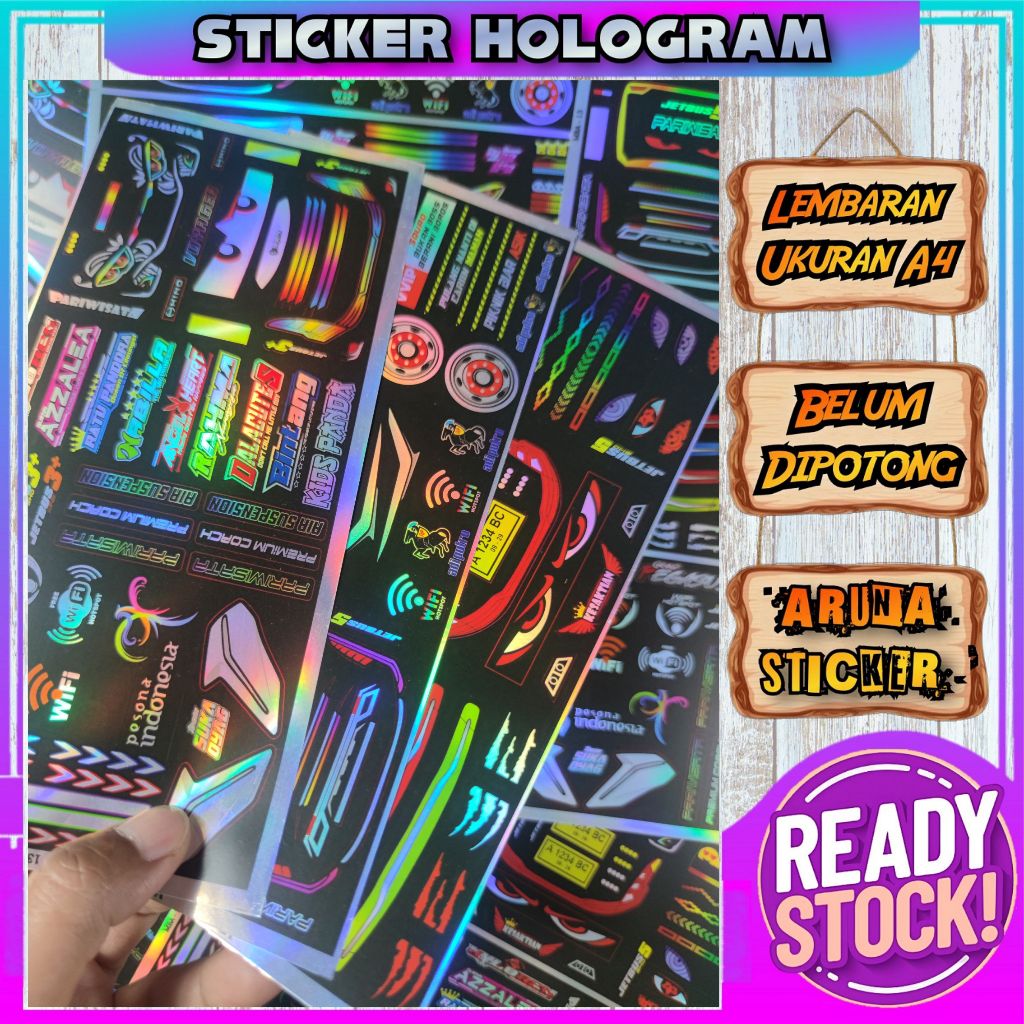 Stiker Miniatur Lampu Bus Stcker Head Lamp Jetbus 5 / Jetbus 3