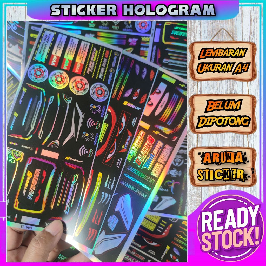 Stiker Miniatur Lampu Bus Stcker Head Lamp Jetbus 5 / Jetbus 3