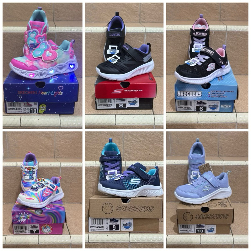 Skechers Sale PART 6 Baby Girl - Sepatu Skechers Baby Girl Anak Bayi Perempuan Skechers Kids (Origin
