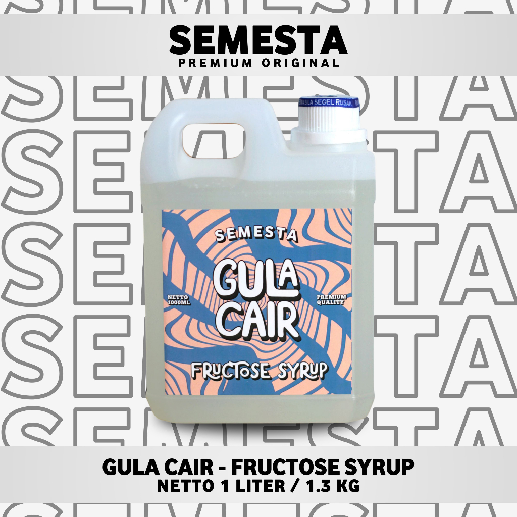 

Semesta - Gula Cair Murni Premium Fructose Syrup Organic 1.3 Kg