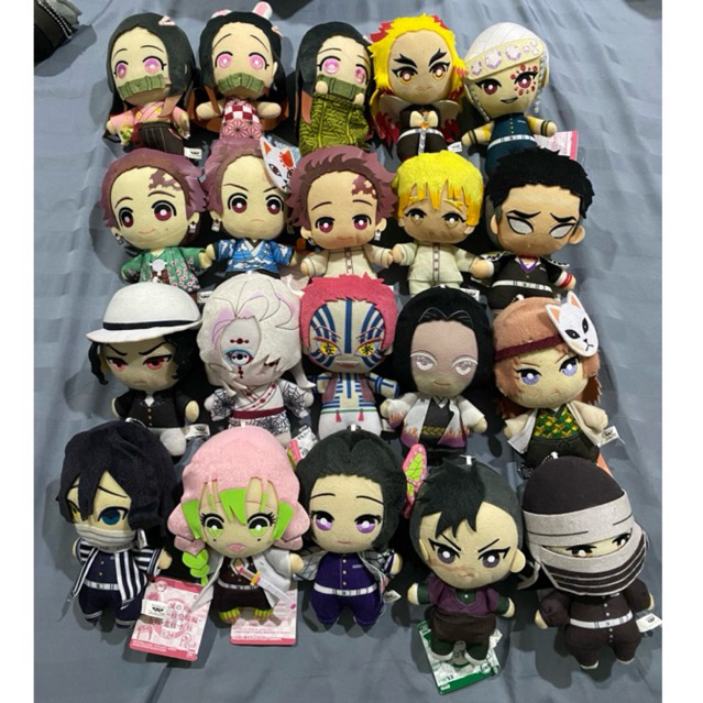 OFFICIAL PLUSH plushie boneka Demon Slayer DS KNY Kimetsu No Yaiba Nezuko Rengoku Tengen Tanjiro Zen