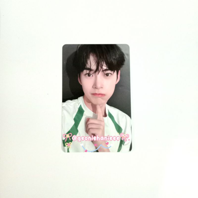 (MURAH) photocard hanbin zerobaseone withmuu digipack melting point // pc sung hanbin corndog melpo