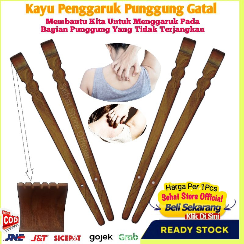 Garukan Punggung Gatel Bahan Kayu