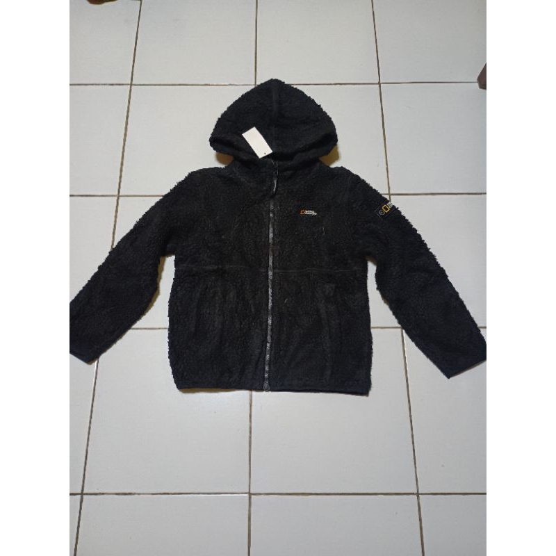 National Geographic Sherpa Hodie Hitam