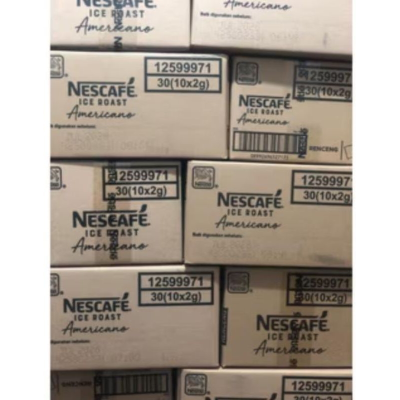 

Nescafe Ice Americano 1 karton isi 30renteng