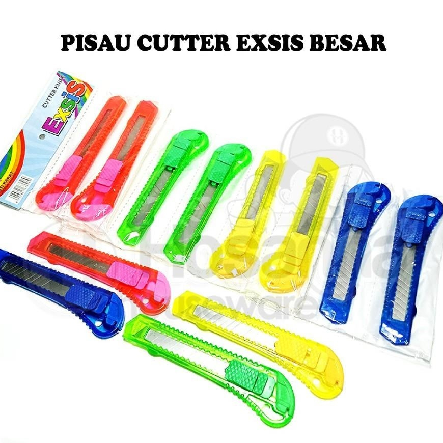 

A102 Cutter Besar Rentengan Exsis / Pisau Cutter Plastik