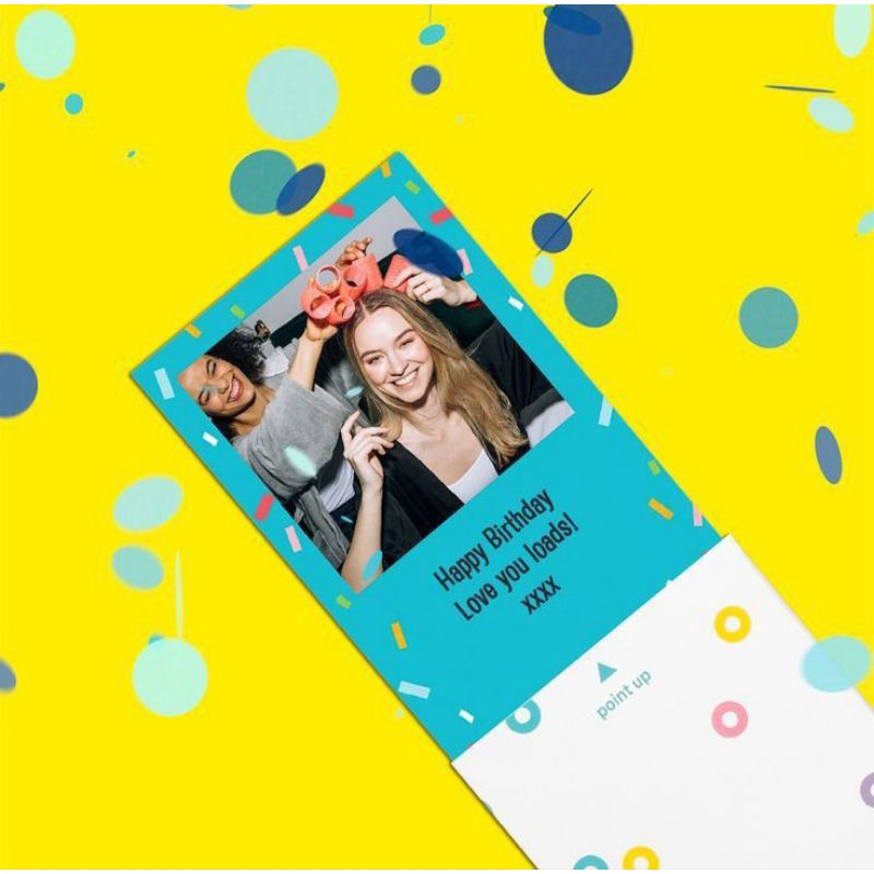 

Confetti Swipe Card – Kartu Ucapan Custom dengan Foto dan Tulisan Kasih Sayang, Kado Uni, Kado Ulang Tahun Cewek Cowok, Hadiah Spesial dan Kado Lucu