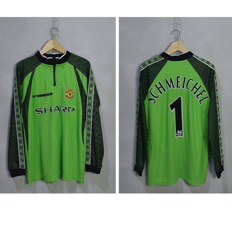 JERSEY BOLA RETRO LS MU TREBLE KIPER 98/99 LONGSLEVEE GO PREMIUM IMPORT VINTAGE JERSEY