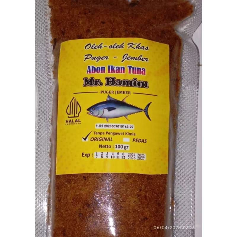 

Abon Ikan Tuna Spesial 100 gram P-IRT 2023509010163-27 HALAL