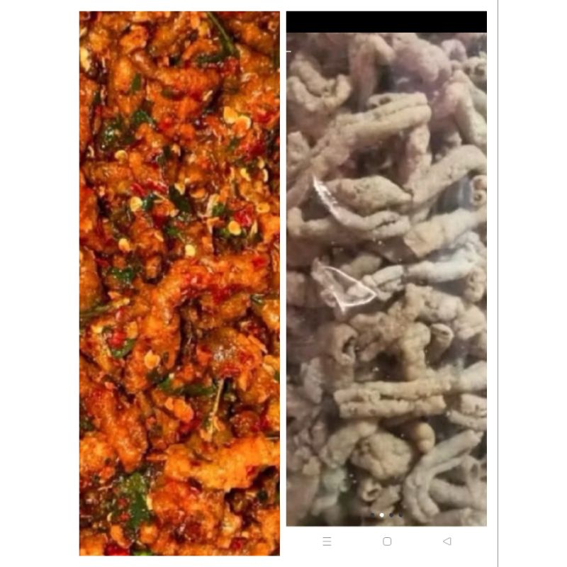 

(1KG)KRIPIK USUS CRISPY PEDAS DAUN JERUK DAN ORI