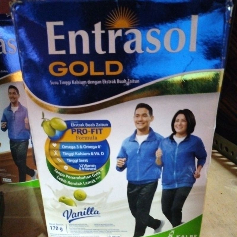 

entrasol gold vanila 580 gr