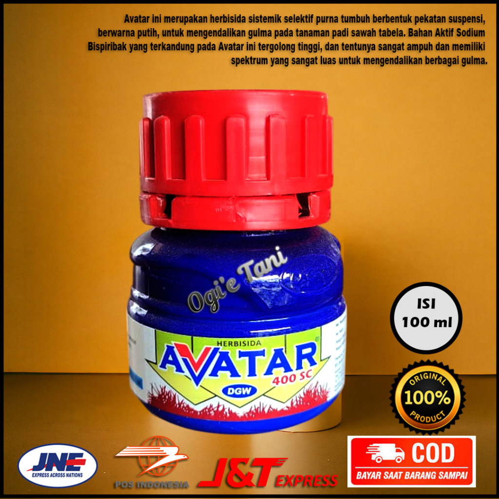HERBISIDA AVATAR 400SC, Herbisida Selektif Padi, Isi 100ml