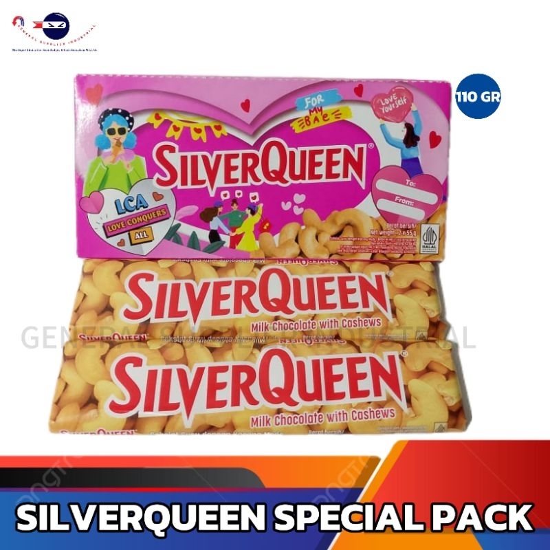 

Silverqueen isi 2pcs edisi valentine