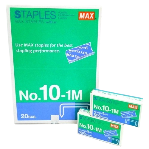 

Max Isi Staples No.10-1M 5/16x3/16Inch - Satuan