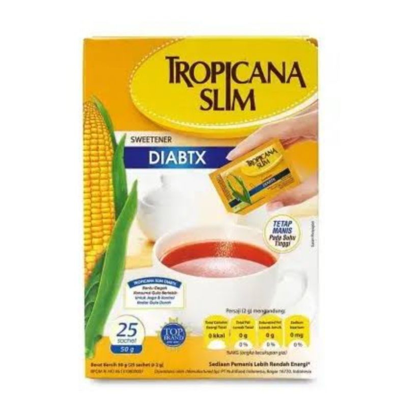 

Tropicana Diabetx isi 25 sachet