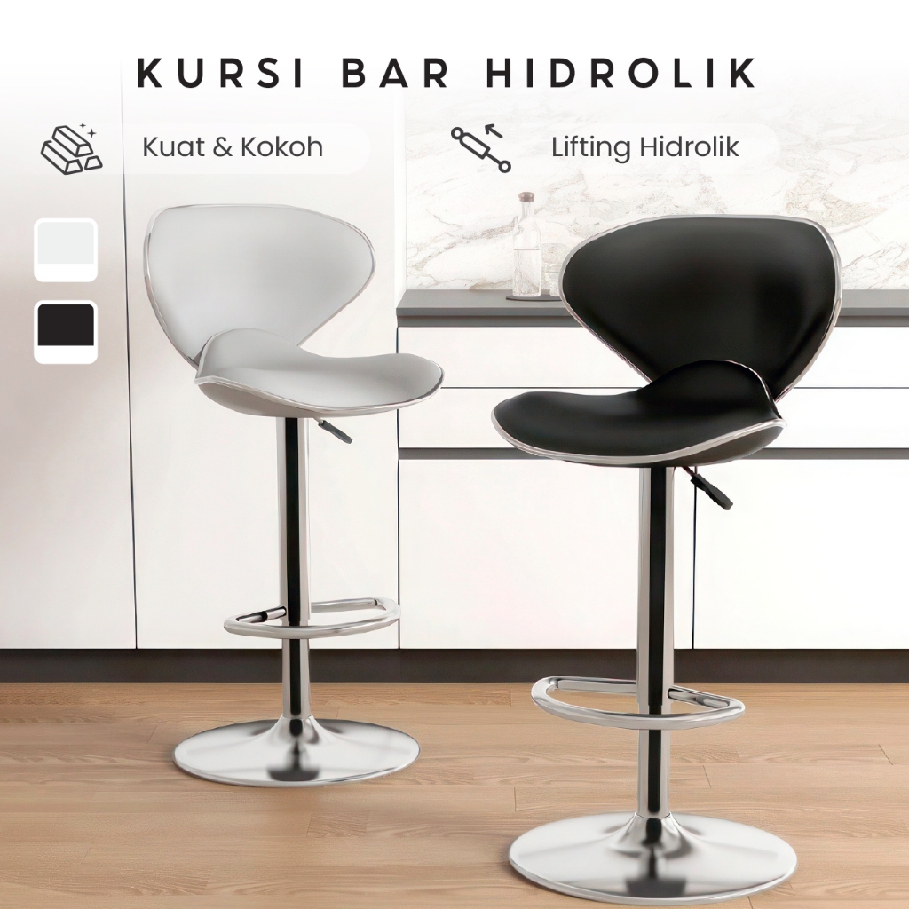 Futureworld Kursi Bar Cafe Kursi Hidrolik Kursi Putar Ruang Tamu Kursi Mini Bar Santai SJY-20