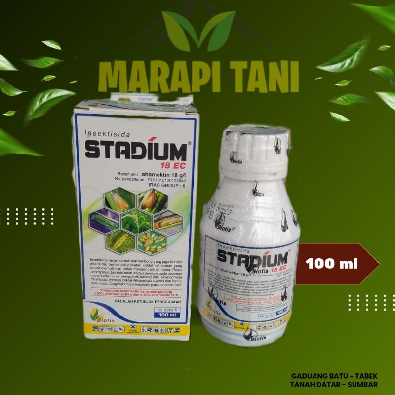 STADIUM 18EC // ABAMEKTIN 18EC // insektisida abamektin untuk kutu kutuan