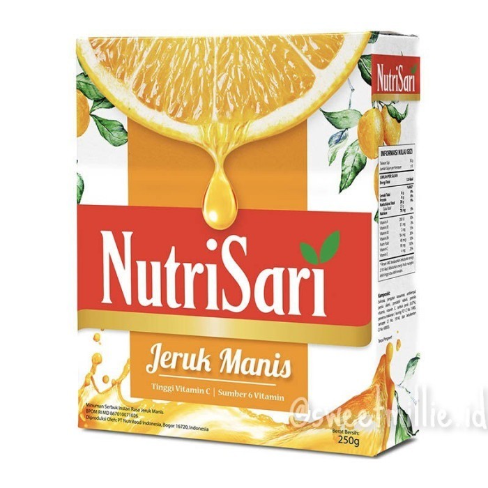

Nutrisari Jeruk Manis 250 gr