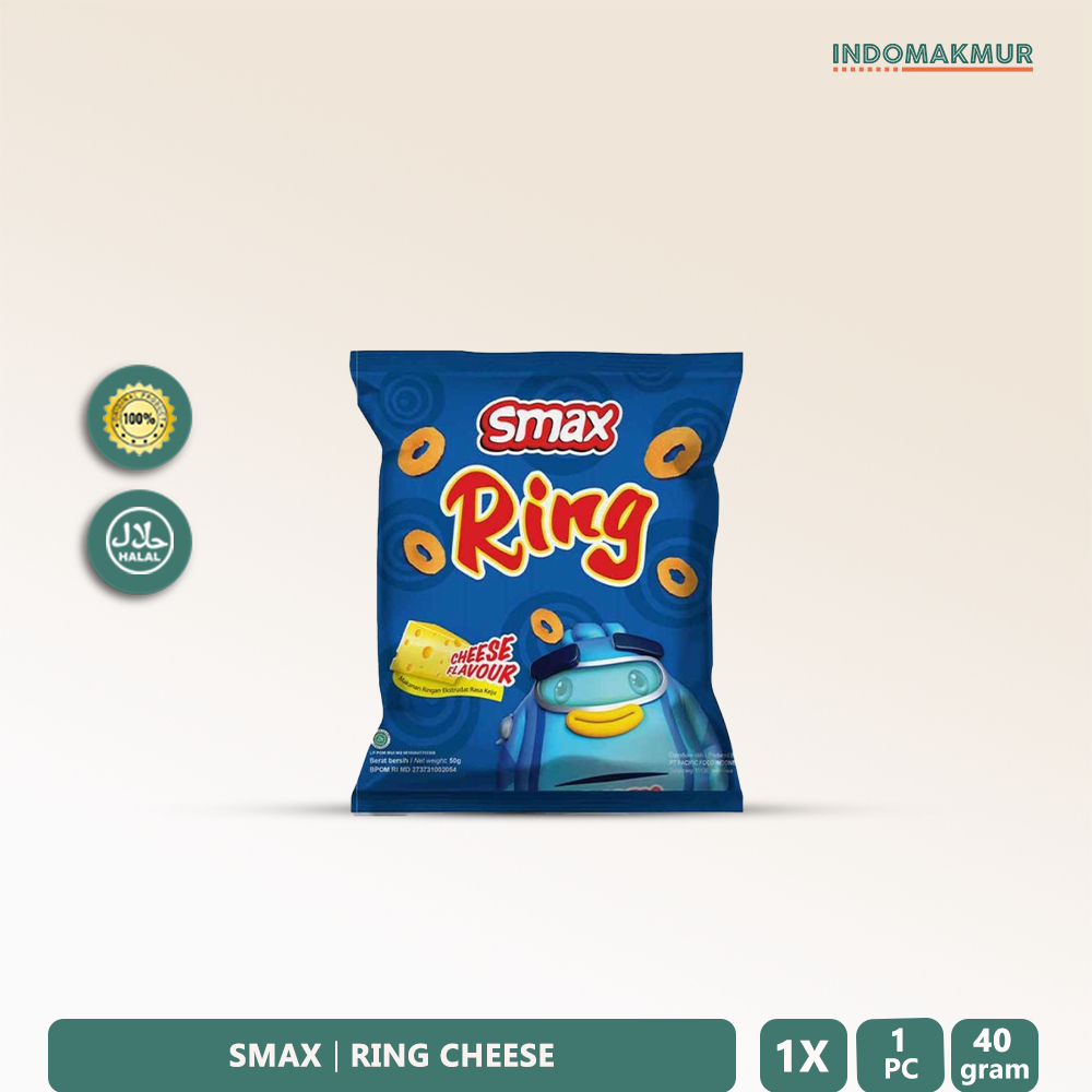 

IDM - Smax Ring Keju - Makanan Ringan