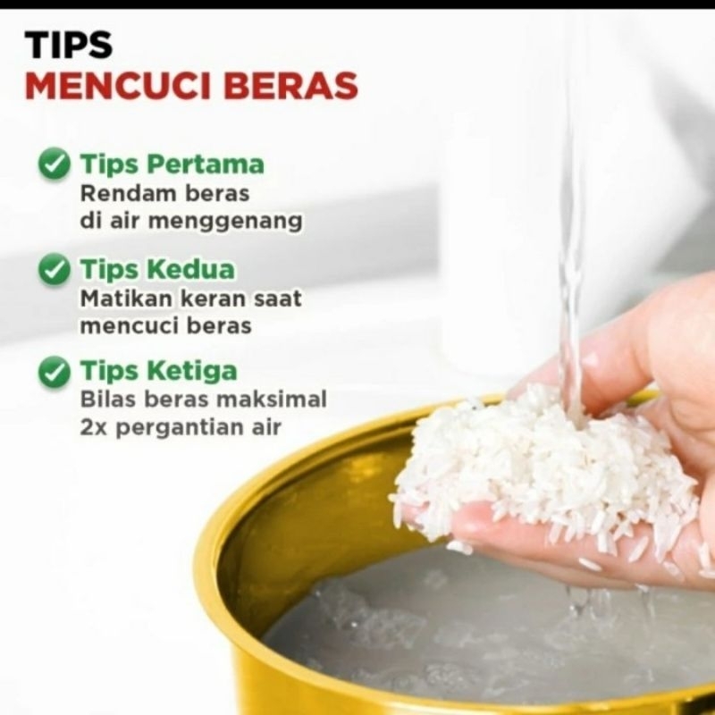 

KTr190 Beras Premium Kemasan 5liter Cap Rojolele Best Seler Murah Berkualitas Putih Bersih Enak