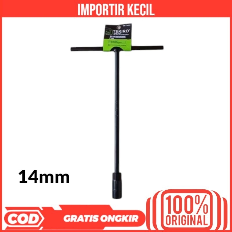 TEKIRO KUNCI SOCK T 14MM KUNCI T 14MM TEKIRO